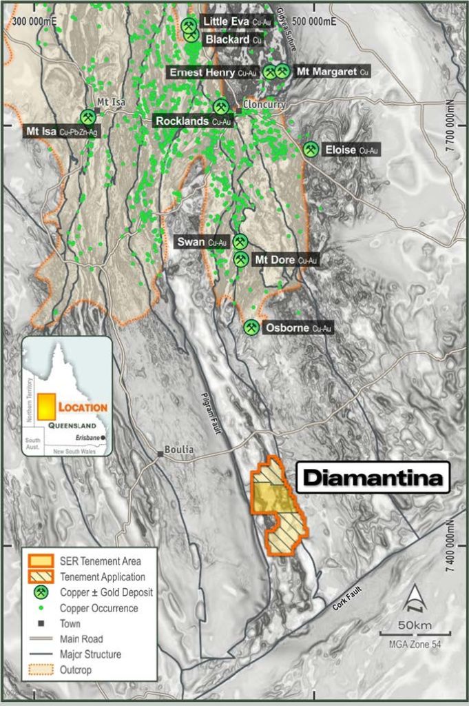 Ser diamantina project map